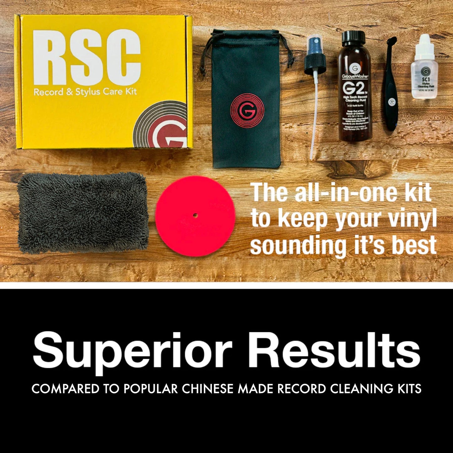 Record & Stylus Cleaning Starter Kit